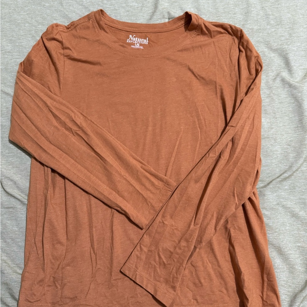 Natural Life Rust Long quarter sleeve